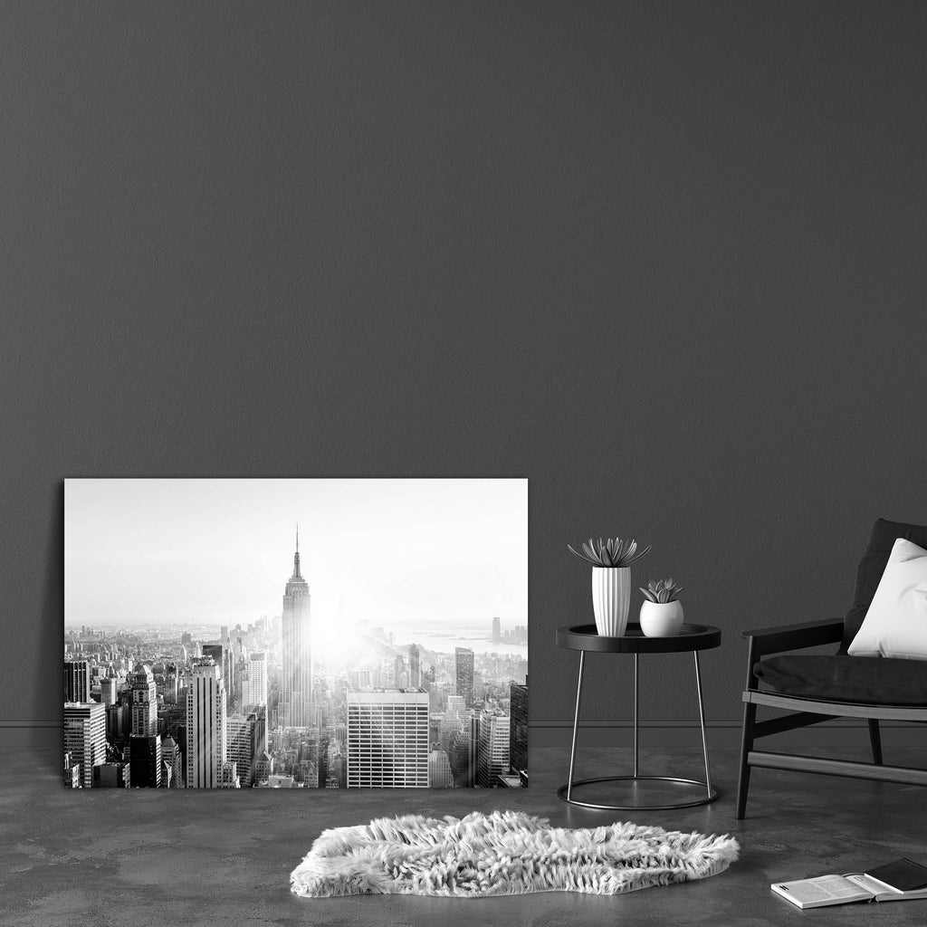 Manhattan Downtown Skyline, New York City, USA Canvas Painting Synthetic Frame-Paintings MDF Framing-AFF_FR-IC 5005106 IC 5005106, American, Architecture, Automobiles, Black, Black and White, Business, Cities, City Views, God Ram, Hinduism, Landmarks, Landscapes, Modern Art, Panorama, Places, Scenic, Skylines, Sunsets, Transportation, Travel, Urban, Vehicles, White, manhattan, downtown, skyline, new, york, city, usa, canvas, painting, synthetic, frame, building, empire, state, nyc, america, and, cityscape, 