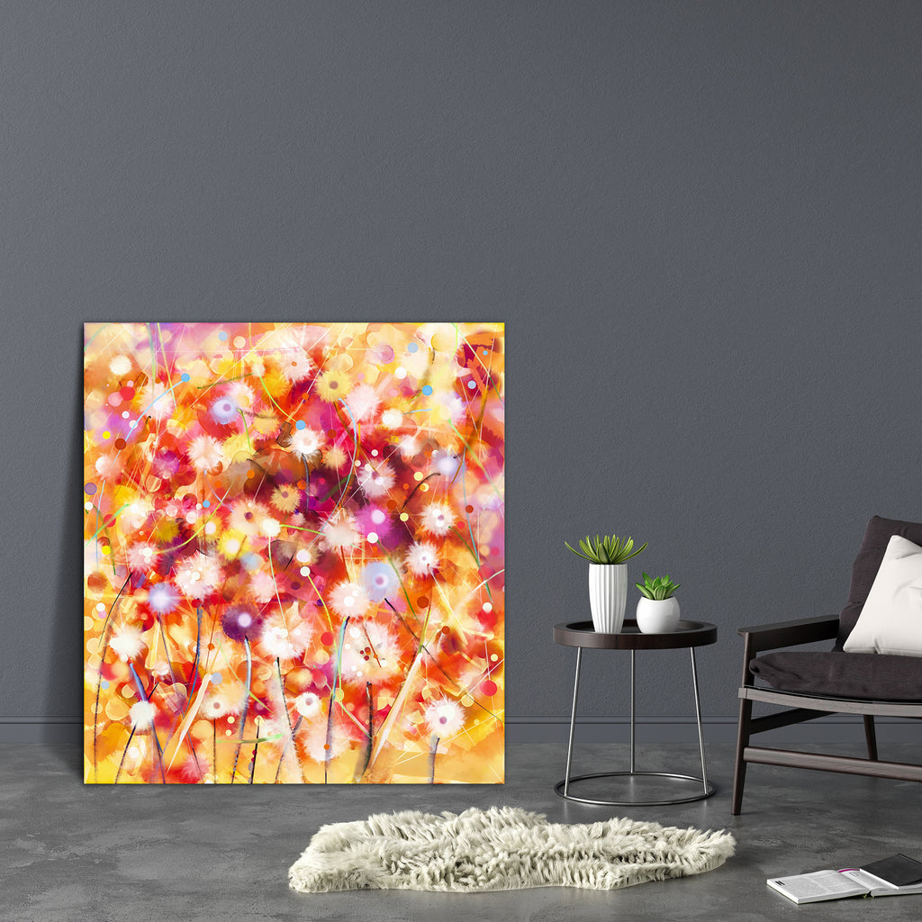 Spring Flowers D3 Canvas Painting Synthetic Frame-Paintings MDF Framing-AFF_FR-IC 5005122 IC 5005122, Abstract Expressionism, Abstracts, Art and Paintings, Black and White, Botanical, Floral, Flowers, Illustrations, Nature, Paintings, Scenic, Seasons, Semi Abstract, Watercolour, White, spring, d3, canvas, painting, synthetic, frame, abstract, acrylic, artistic, background, beautiful, bloom, blooming, blossom, blur, botanic, bright, brush, card, color, colorful, dandelion, decoration, field, flora, flower, g