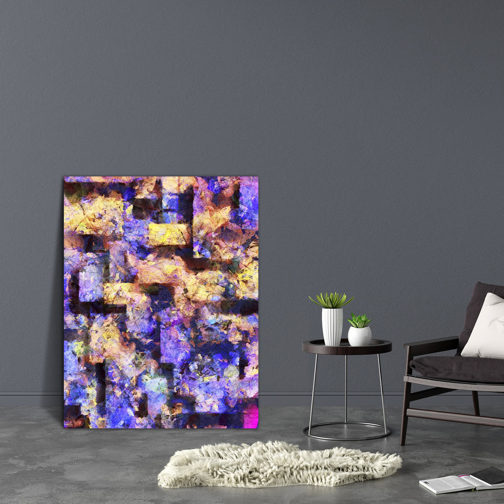 Digital Abstract Artwork Canvas Painting Synthetic Frame-Paintings MDF Framing-AFF_FR-IC 5005134 IC 5005134, Abstract Expressionism, Abstracts, Art and Paintings, Black and White, Decorative, Digital, Digital Art, Geometric, Geometric Abstraction, Graphic, Illustrations, Modern Art, Paintings, Patterns, Semi Abstract, Signs, Signs and Symbols, White, abstract, artwork, canvas, painting, synthetic, frame, art, artistic, backdrop, background, block, blue, box, colorful, concept, creative, cube, decoration, de