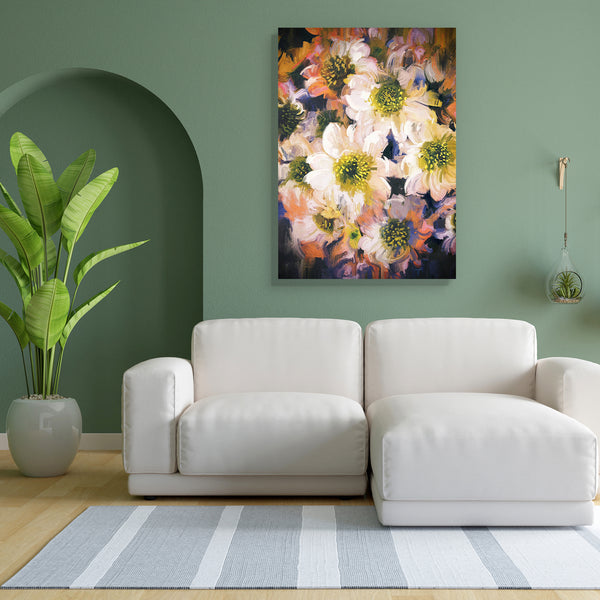 Abstract Flowers D1 Canvas Painting Synthetic Frame-Paintings MDF Framing-AFF_FR-IC 5005141 IC 5005141, Abstract Expressionism, Abstracts, Art and Paintings, Black and White, Botanical, Drawing, Floral, Flowers, Illustrations, Love, Nature, Paintings, Romance, Scenic, Semi Abstract, Signs, Signs and Symbols, Watercolour, Wedding, White, abstract, d1, canvas, painting, for, bedroom, living, room, engineered, wood, frame, acrylic, art, artistic, artwork, background, beautiful, beauty, bloom, bouquet, card, ce