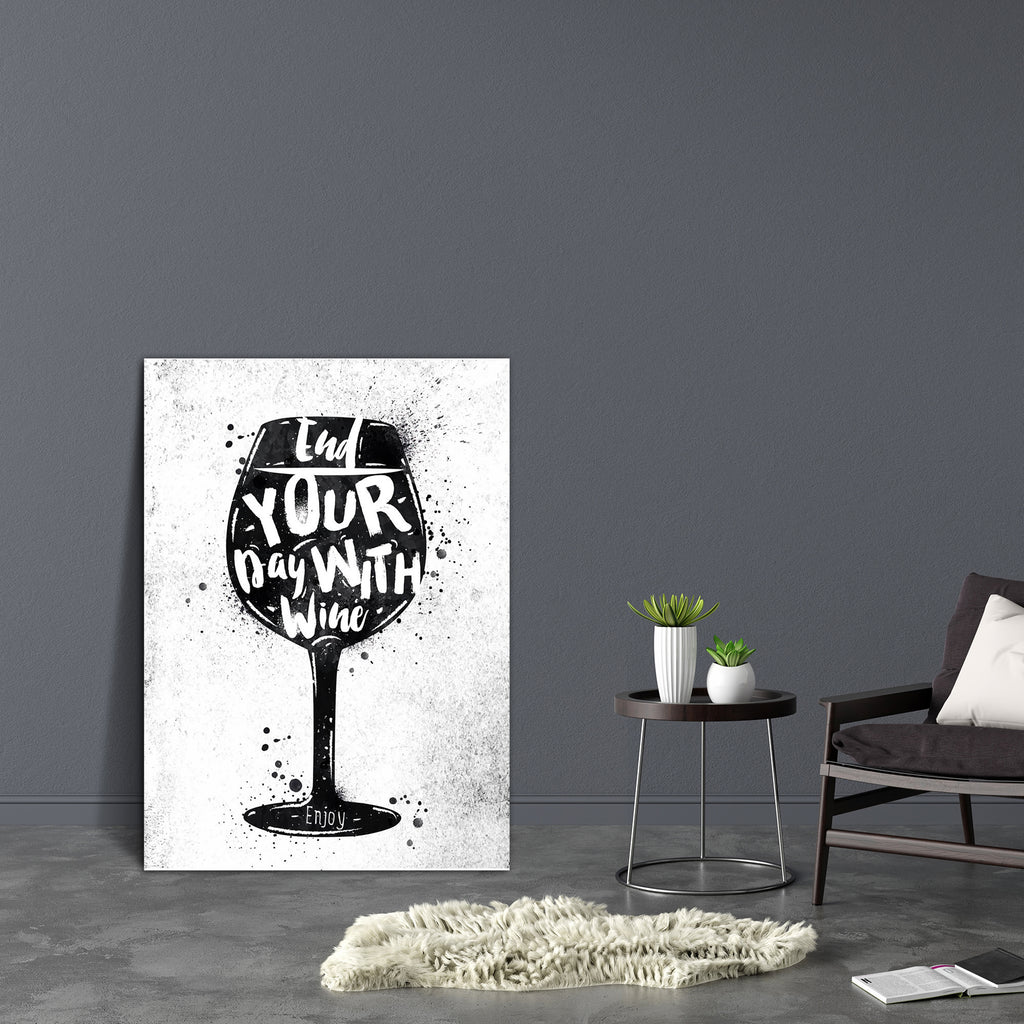 End Your Day With Wine Canvas Painting Synthetic Frame-Paintings MDF Framing-AFF_FR-IC 5005145 IC 5005145, Ancient, Art and Paintings, Black, Black and White, Calligraphy, Decorative, Digital, Digital Art, Drawing, Graphic, Hipster, Historical, Holidays, Illustrations, Medieval, Nature, Retro, Scenic, Signs, Signs and Symbols, Sketches, Symbols, Text, Typography, Vintage, Wine, end, your, day, with, canvas, painting, synthetic, frame, art, badge, calligraphic, cardboard, chalk, chalkboard, classic, coal, co