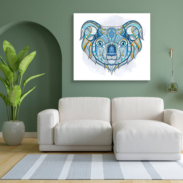 Koala Portrait Canvas Painting Synthetic Frame-Paintings MDF Framing-AFF_FR-IC 5005184 IC 5005184, African, Animals, Animated Cartoons, Astrology, Black and White, Botanical, Caricature, Cartoons, Culture, Digital, Digital Art, Drawing, Ethnic, Floral, Flowers, Graphic, Horoscope, Icons, Illustrations, Indian, Nature, Scenic, Signs, Signs and Symbols, Sun Signs, Symbols, Traditional, Tribal, White, Wildlife, World Culture, Zodiac, koala, portrait, canvas, painting, for, bedroom, living, room, engineered, wo