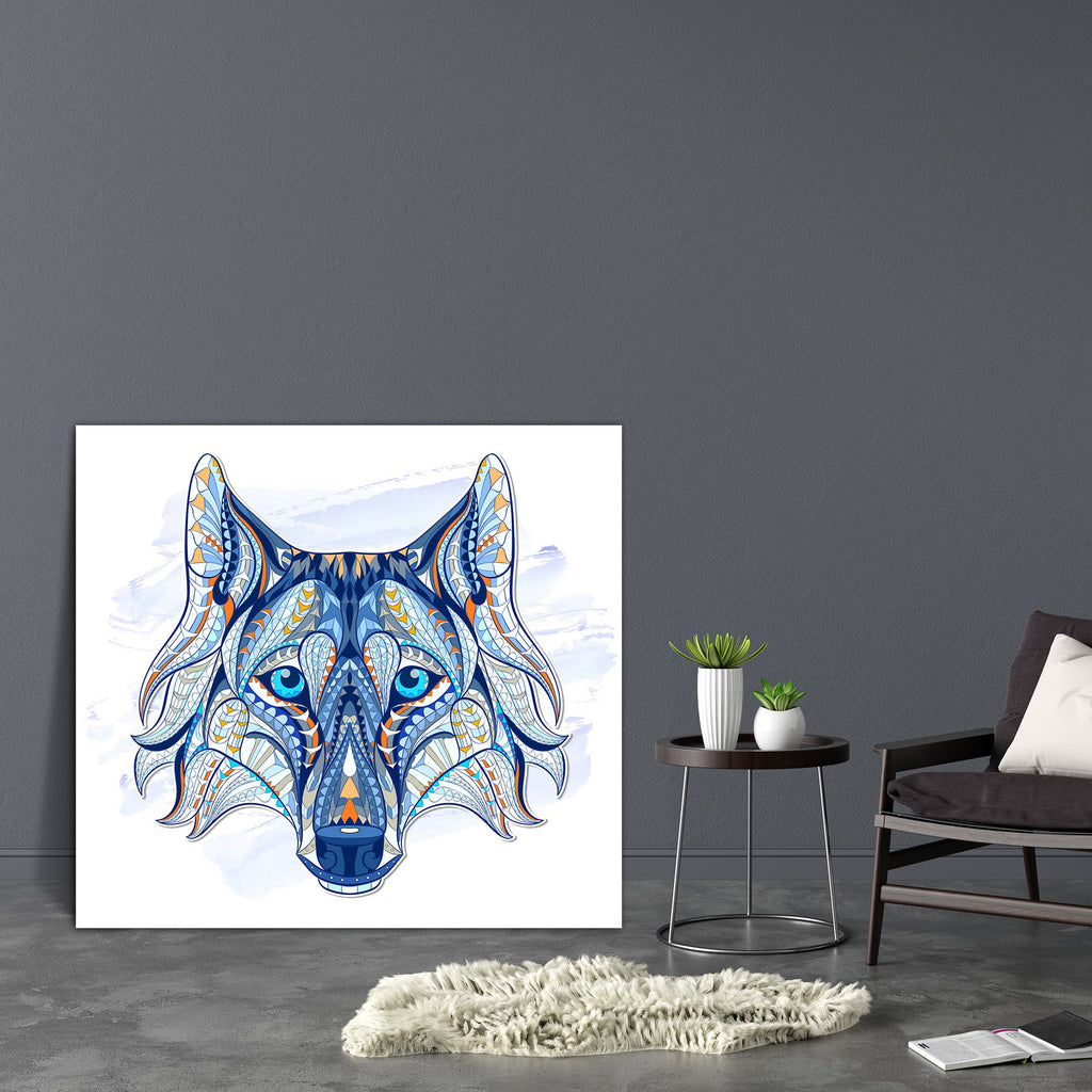 Wolf Portrait D2 Canvas Painting Synthetic Frame-Paintings MDF Framing-AFF_FR-IC 5005188 IC 5005188, African, Animals, Art and Paintings, Drawing, Illustrations, Indian, Nature, Patterns, Scenic, Signs, Signs and Symbols, Sketches, wolf, portrait, d2, canvas, painting, synthetic, frame, wolves, tattoo, animal, design, head, dog, art, background, beast, face, fur, husky, illustration, isolated, line, ornament, pattern, print, scary, sketch, werewolf, wild, artzfolio, wall decor for living room, wall frames f