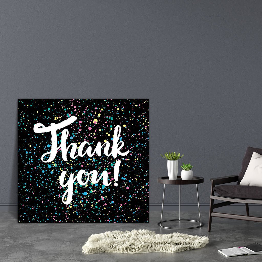 Thank You Canvas Painting Synthetic Frame-Paintings MDF Framing-AFF_FR-IC 5005196 IC 5005196, Ancient, Art and Paintings, Calligraphy, Decorative, Digital, Digital Art, Graphic, Historical, Illustrations, Medieval, Quotes, Retro, Signs, Signs and Symbols, Stars, Text, Typography, Vintage, Watercolour, thank, you, canvas, painting, synthetic, frame, art, background, banner, bright, brush, calligraphic, card, decoration, design, drawn, elegant, font, greeting, grunge, hand, handwriting, handwritten, illustrat
