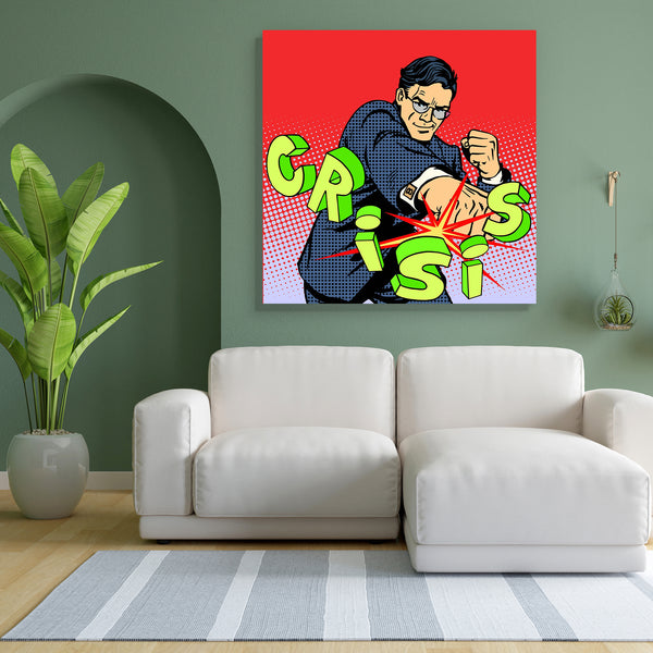 Super Businessman D1 Canvas Painting Synthetic Frame-Paintings MDF Framing-AFF_FR-IC 5005242 IC 5005242, Ancient, Animated Cartoons, Art and Paintings, Books, Business, Caricature, Cartoons, Comics, Dots, Historical, Illustrations, Medieval, Modern Art, People, Pop Art, Retro, Superheroes, Vintage, super, businessman, d1, canvas, painting, for, bedroom, living, room, engineered, wood, frame, pop, art, crisis, blow, boss, boxing, concept, cartoon, comic, book, courage, dot, finance, finances, halftone, hero,
