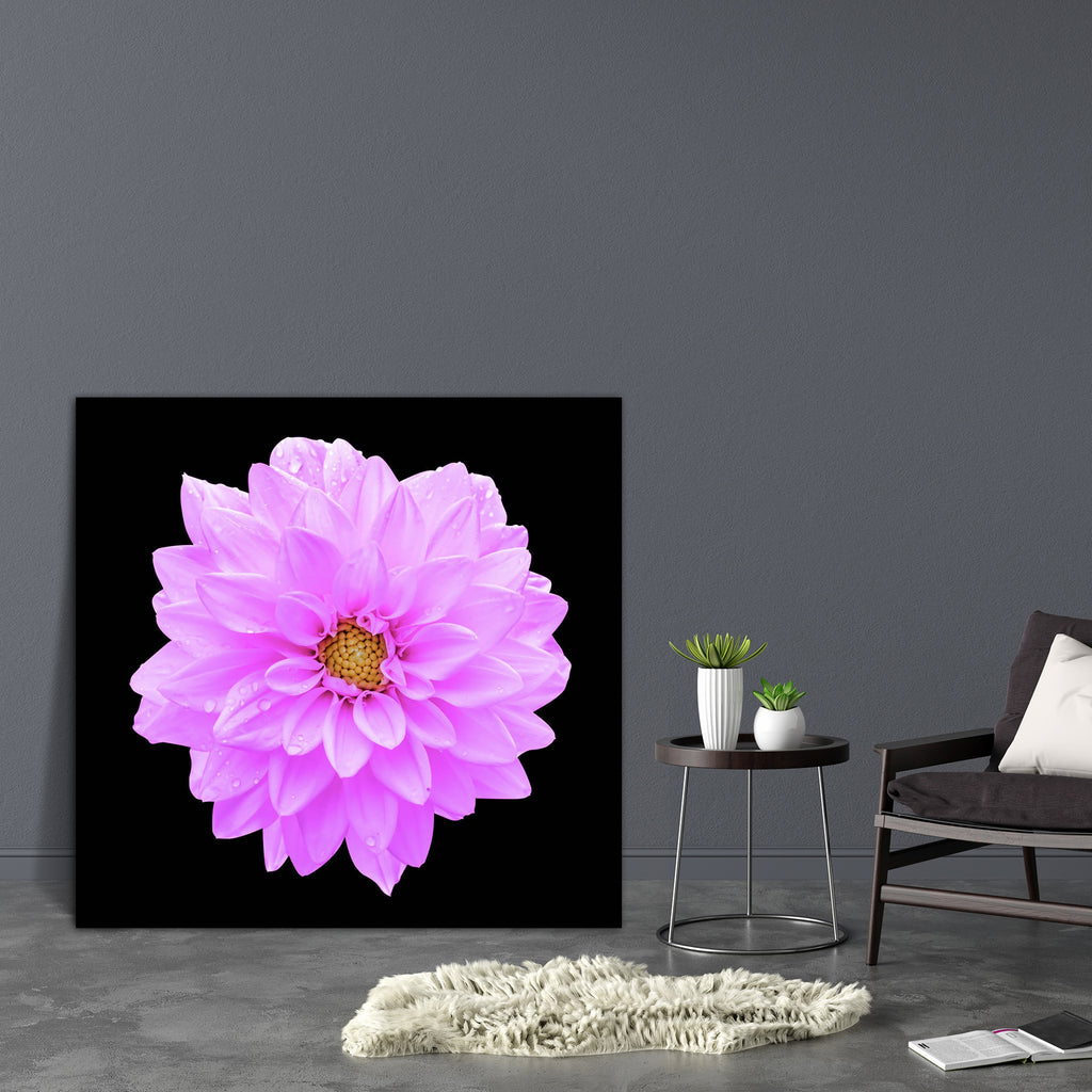 Violet Flower Dahlia Canvas Painting Synthetic Frame-Paintings MDF Framing-AFF_FR-IC 5005257 IC 5005257, Black, Black and White, Botanical, Floral, Flowers, Love, Nature, Patterns, Romance, Scenic, White, violet, flower, dahlia, canvas, painting, synthetic, frame, autumn, background, beautiful, beauty, bloom, blossom, botany, bright, close, closeup, colore, colorful, daisy, day, drop, exotic, flora, garden, green, growth, head, isolated, on, leaf, macro, natural, one, orangery, pattern, perennial, petal, pl
