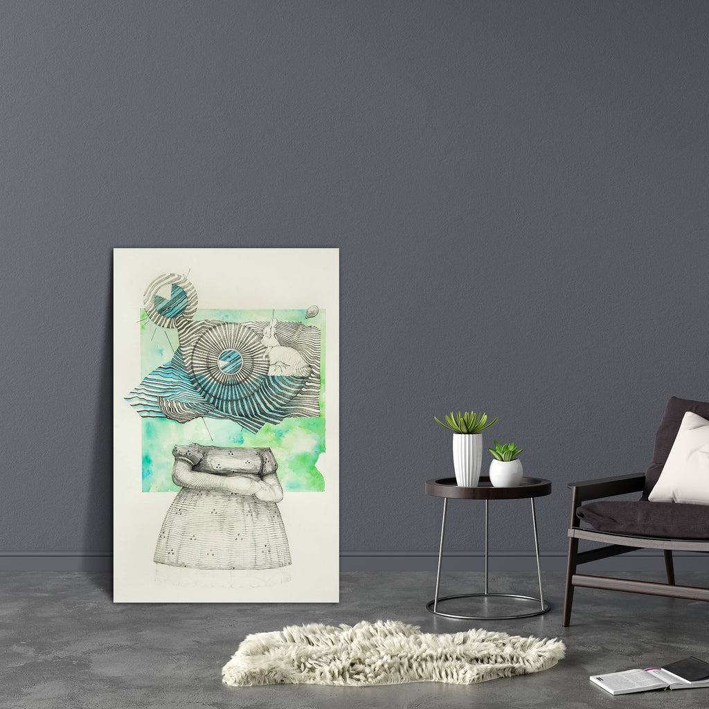 Surreal Artwork D13 Canvas Painting Synthetic Frame-Paintings MDF Framing-AFF_FR-IC 5005274 IC 5005274, Abstract Expressionism, Abstracts, Art and Paintings, Black, Black and White, Decorative, Digital, Digital Art, Drawing, Fantasy, Graphic, Illustrations, Individuals, Paintings, Portraits, Realism, Semi Abstract, Signs, Signs and Symbols, Sketches, Surrealism, White, surreal, artwork, d13, canvas, painting, synthetic, frame, art, paper, pencil, sketch, illustration, line, hand, background, vector, abstrac