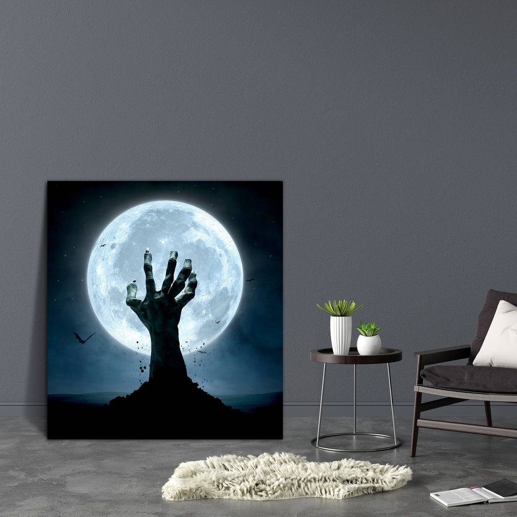 Halloween Concept D2 Canvas Painting Synthetic Frame-Paintings MDF Framing-AFF_FR-IC 5005281 IC 5005281, Cinema, Conceptual, Cross, Holidays, Marble and Stone, Movies, Signs and Symbols, Symbols, Television, TV Series, halloween, concept, d2, canvas, painting, synthetic, frame, monster, zombie, hand, horror, cemetery, movie, scary, monsters, tombstone, spooky, apocalypse, blood, coming, corpse, creepy, cruel, danger, dark, dead, death, demon, devil, evil, fear, forest, funeral, furious, ghost, grave, gravey