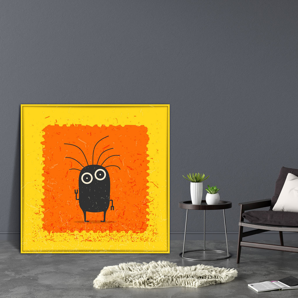 Monster D6 Canvas Painting Synthetic Frame-Paintings MDF Framing-AFF_FR-IC 5005304 IC 5005304, Animals, Animated Cartoons, Art and Paintings, Caricature, Cartoons, Comedy, Decorative, Fantasy, Humor, Humour, Illustrations, Pets, Signs, Signs and Symbols, Sports, Symbols, monster, d6, canvas, painting, synthetic, frame, art, alien, animal, background, bizarre, card, cartoon, characters, cheerful, claw, colorful, cute, decor, demon, design, devil, elements, fun, funny, game, ghost, gift, grunge, halloween, ha