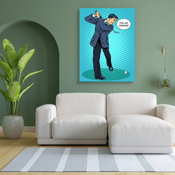 Businessman Playing Golf Canvas Painting Synthetic Frame-Paintings MDF Framing-AFF_FR-IC 5005324 IC 5005324, Ancient, Animated Cartoons, Art and Paintings, Books, Business, Caricature, Cartoons, Comics, Dots, Historical, Illustrations, Medieval, Modern Art, People, Pop Art, Retro, Sports, Vintage, businessman, playing, golf, canvas, painting, for, bedroom, living, room, engineered, wood, frame, pop, art, accuracy, boss, concept, idea, man, success, vector, businessmen, cartoon, chance, comic, book, dot, bal