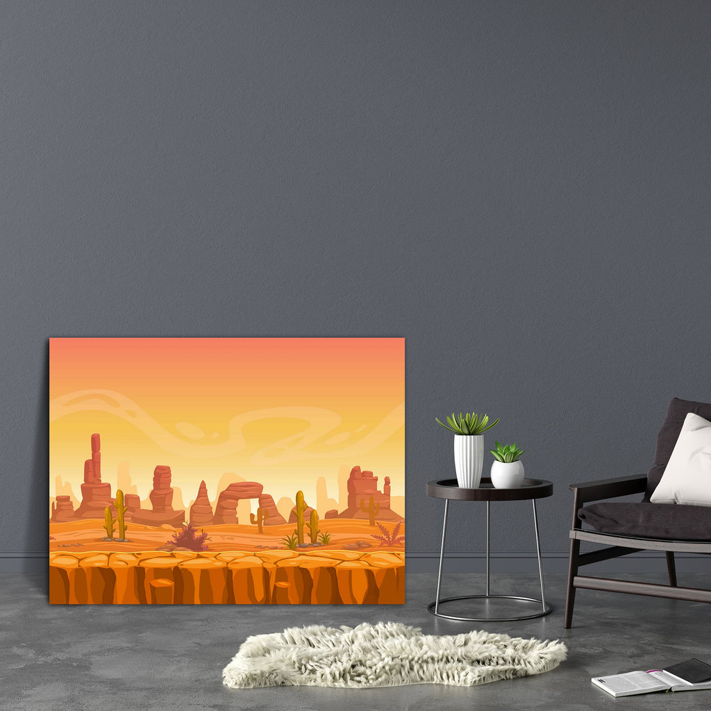 Prairie Landscape Canvas Painting Synthetic Frame-Paintings MDF Framing-AFF_FR-IC 5005341 IC 5005341, American, Animated Cartoons, Art and Paintings, Caricature, Cartoons, Illustrations, Landscapes, Marble and Stone, Mountains, Nature, Patterns, Scenic, Signs, Signs and Symbols, Sports, prairie, landscape, canvas, painting, synthetic, frame, desert, western, animation, game, background, parallax, cartoon, wild, west, canyon, mountain, scene, america, arizona, art, cactus, concept, day, dead, design, dusty, 