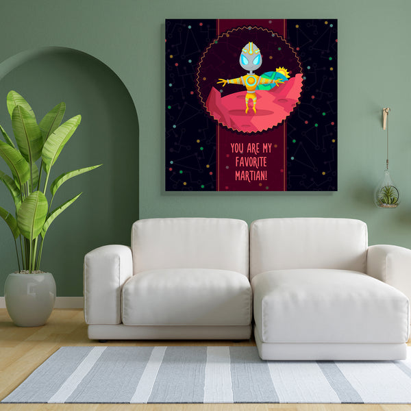 Alien In The Universe D5 Canvas Painting Synthetic Frame-Paintings MDF Framing-AFF_FR-IC 5005356 IC 5005356, Animated Cartoons, Astronomy, Automobiles, Caricature, Cartoons, Cosmology, Icons, Illustrations, Love, Romance, Science Fiction, Signs, Signs and Symbols, Space, Stars, Transportation, Travel, Vehicles, alien, in, the, universe, d5, canvas, painting, for, bedroom, living, room, engineered, wood, frame, astronaut, background, cartoon, collection, concept, cosmic, cosmonaut, deep, design, earth, flat,