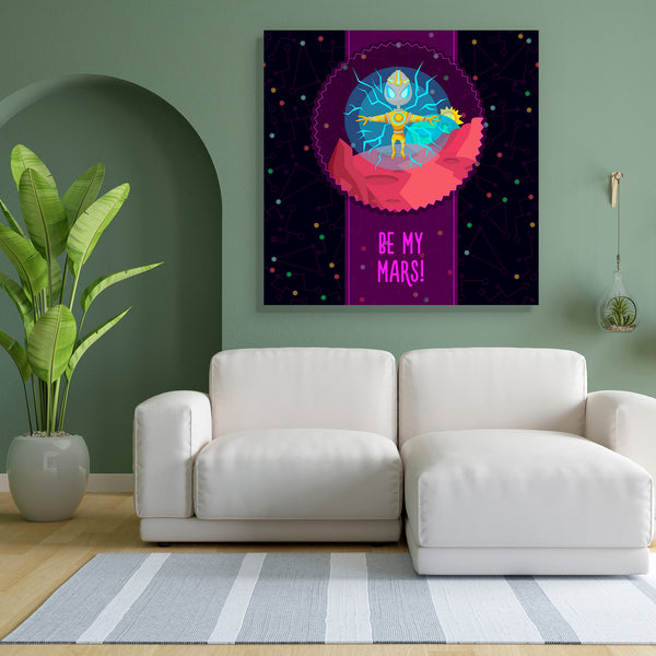 Alien In The Universe D6 Canvas Painting Synthetic Frame-Paintings MDF Framing-AFF_FR-IC 5005357 IC 5005357, Animated Cartoons, Astronomy, Automobiles, Caricature, Cartoons, Cosmology, Icons, Illustrations, Love, Romance, Science Fiction, Signs, Signs and Symbols, Space, Stars, Transportation, Travel, Vehicles, alien, in, the, universe, d6, canvas, painting, for, bedroom, living, room, engineered, wood, frame, astronaut, background, cartoon, collection, concept, cosmic, cosmonaut, deep, design, earth, flat,