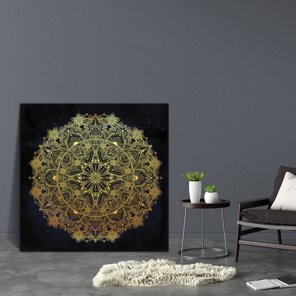 Ornate Paisley Mandala D2 Canvas Painting Synthetic Frame-Paintings MDF Framing-AFF_FR-IC 5005363 IC 5005363, Abstract Expressionism, Abstracts, Ancient, Decorative, Historical, Illustrations, Mandala, Medieval, Paisley, Patterns, Retro, Semi Abstract, Vintage, Wedding, ornate, d2, canvas, painting, synthetic, frame, round, lace, ornament, vector, pattern, isolated, hand, drawn, abstract, background, banner, invitation, card, scrap, booking, tattoo, element, artzfolio, wall decor for living room, wall frame