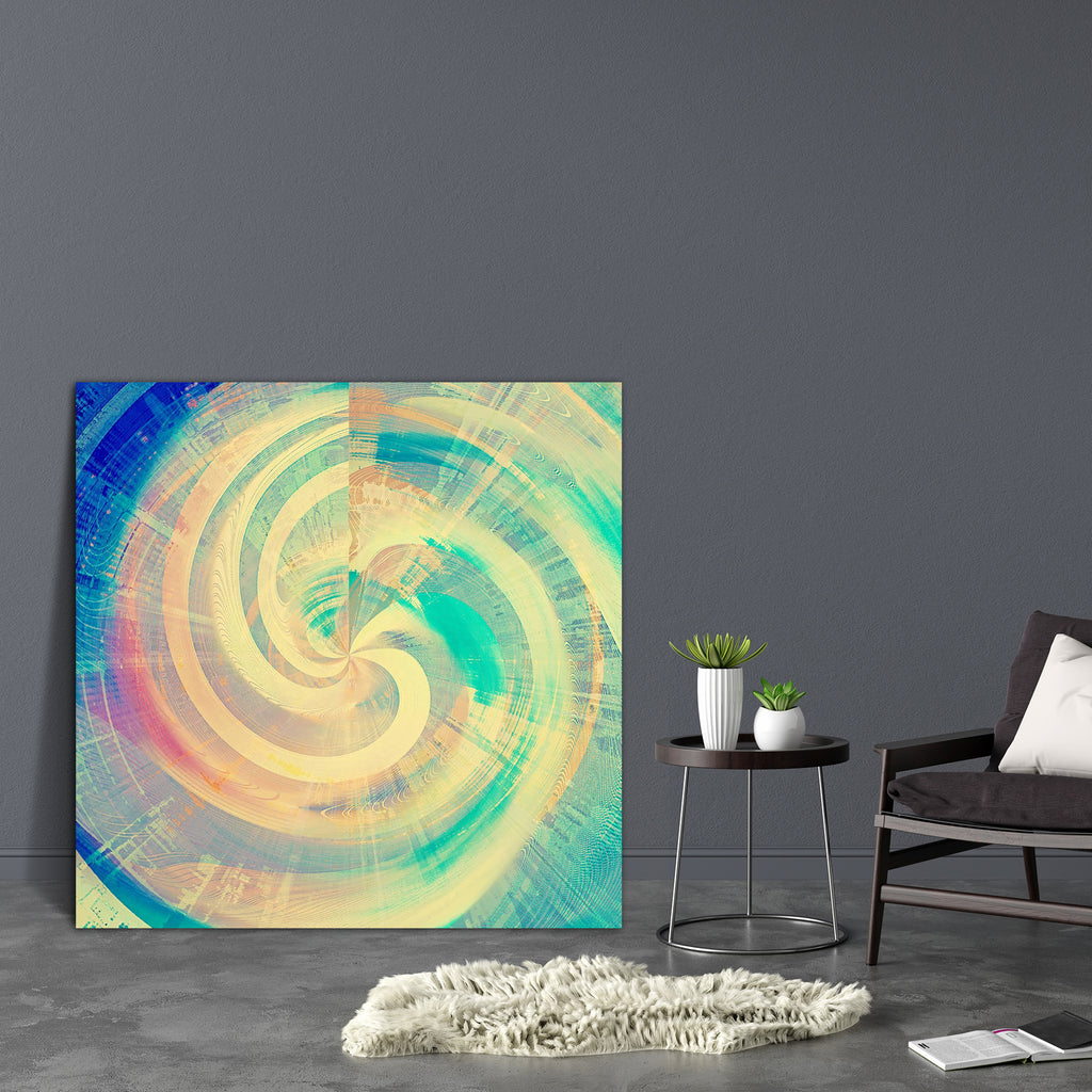 Abstract Artwork D223 Canvas Painting Synthetic Frame - Paintings MDF Framing - ArtzFolio.com