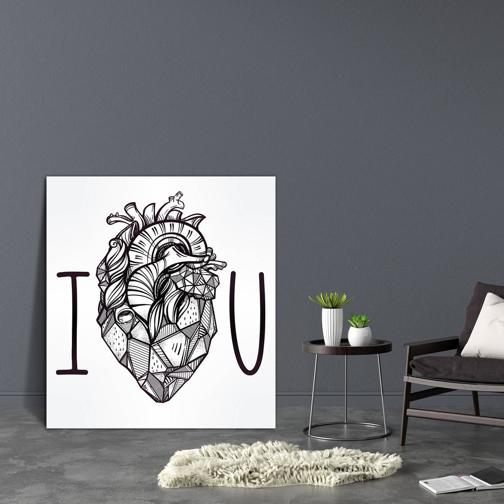Human Heart Canvas Painting Synthetic Frame-Paintings MDF Framing-AFF_FR-IC 5005374 IC 5005374, Ancient, Art and Paintings, Decorative, Hearts, Historical, Illustrations, Love, Medieval, Romance, Signs, Signs and Symbols, Vintage, human, heart, canvas, painting, synthetic, frame, sketched, hand, drawn, line, art, ornate, style, beautiful, tattoo, template, isolated, vector, illustration, artist, design, element, t-shirt, print, you, artzfolio, wall decor for living room, wall frames for living room, frames 