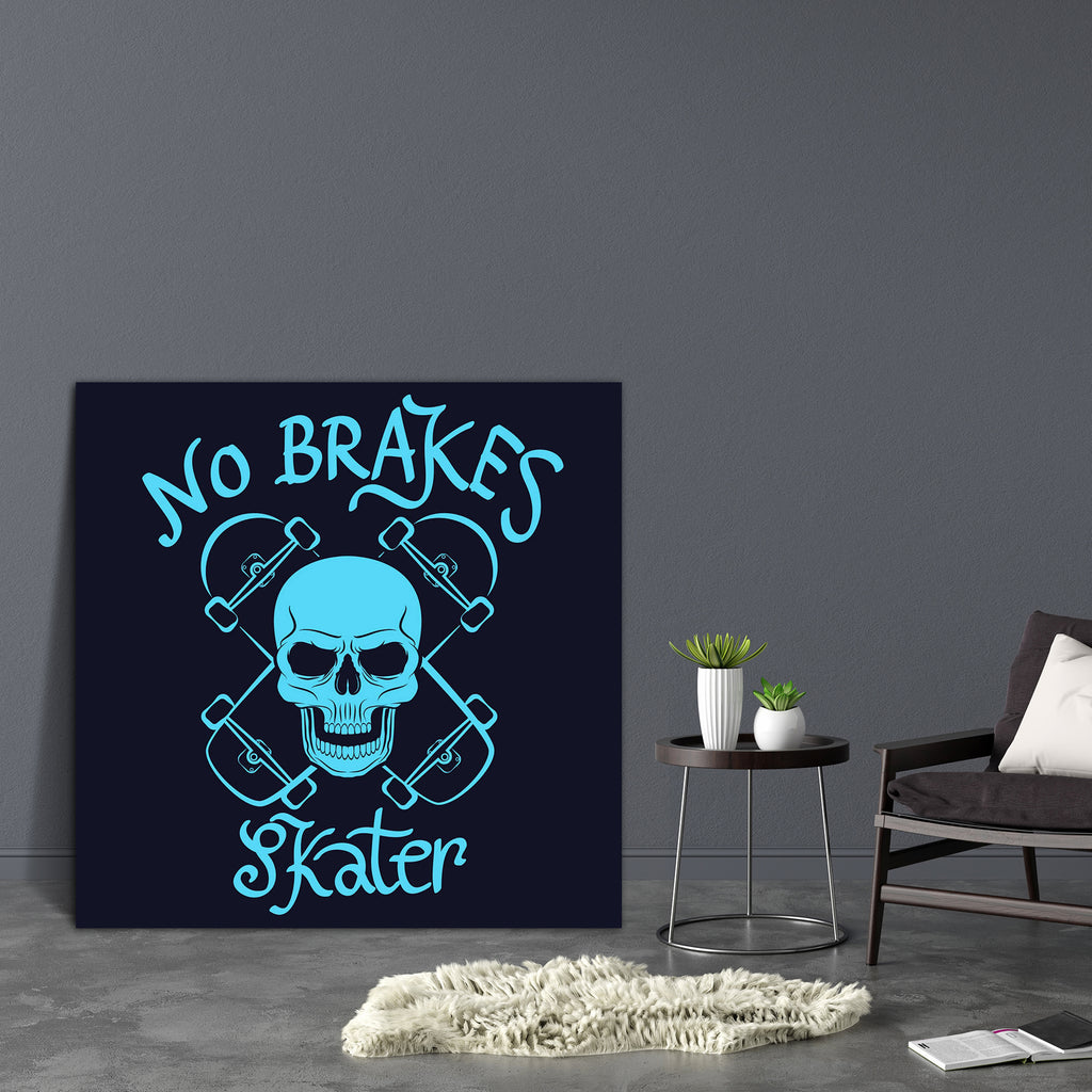 No Brakes Skater Canvas Painting Synthetic Frame-Paintings MDF Framing-AFF_FR-IC 5005392 IC 5005392, Art and Paintings, Digital, Digital Art, Graffiti, Graphic, Illustrations, Signs, Signs and Symbols, Sports, Typography, Urban, no, brakes, skater, canvas, painting, synthetic, frame, art, background, board, boarding, boy, clothes, design, designs, emblem, extreme, illustration, isolated, lifestyle, print, ride, shirt, skate, skateboard, skateboarder, skateboarding, skating, skull, sport, street, style, t, t