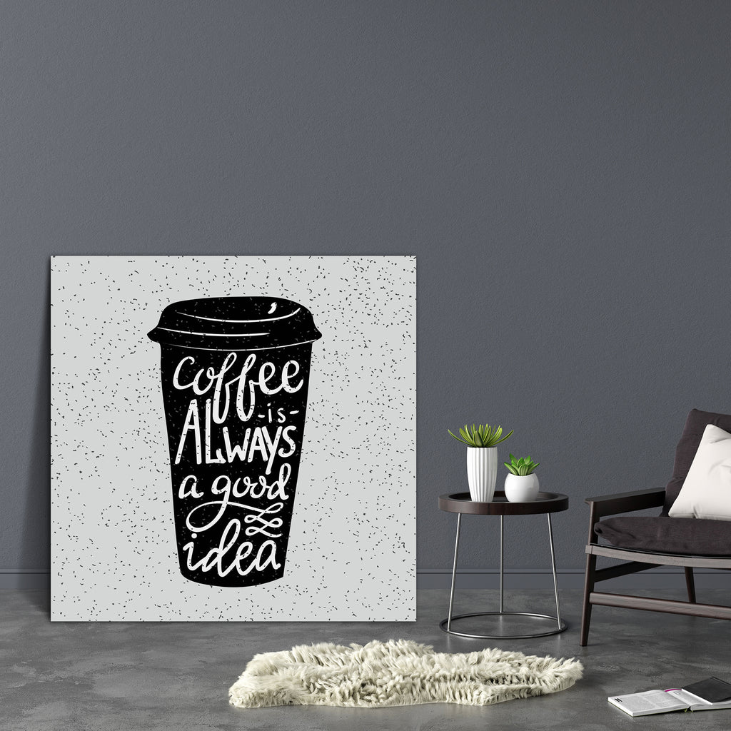 Modern Calligraphy Style D2 Canvas Painting Synthetic Frame-Paintings MDF Framing-AFF_FR-IC 5005395 IC 5005395, Ancient, Art and Paintings, Black, Black and White, Calligraphy, Culture, Decorative, Digital, Digital Art, Drawing, Ethnic, Graphic, Historical, Illustrations, Medieval, Modern Art, Quotes, Retro, Signs, Signs and Symbols, Sketches, Symbols, Text, Traditional, Tribal, Typography, Vintage, World Culture, modern, style, d2, canvas, painting, synthetic, frame, coffee, creative, advertising, art, ban