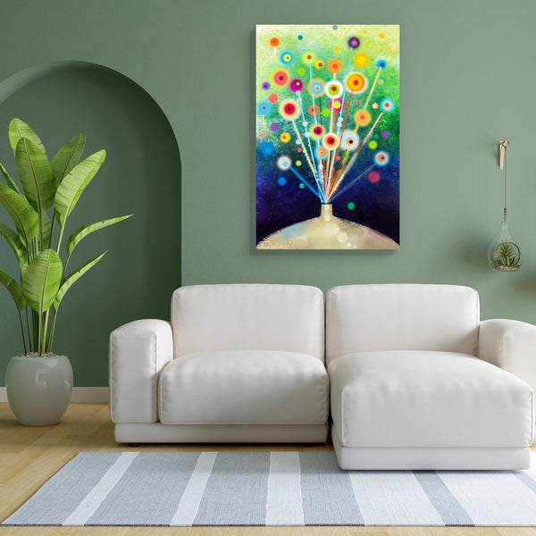 Abstract Floral Canvas Painting Synthetic Frame-Paintings MDF Framing-AFF_FR-IC 5005418 IC 5005418, Abstract Expressionism, Abstracts, Art and Paintings, Botanical, Floral, Flowers, Illustrations, Modern Art, Nature, Paintings, Scenic, Seasons, Semi Abstract, Signs, Signs and Symbols, Watercolour, abstract, canvas, painting, for, bedroom, living, room, engineered, wood, frame, acrylic, art, background, banner, beautiful, bloom, blooming, blossom, blur, bouquet, bright, brush, card, color, colorful, decorati