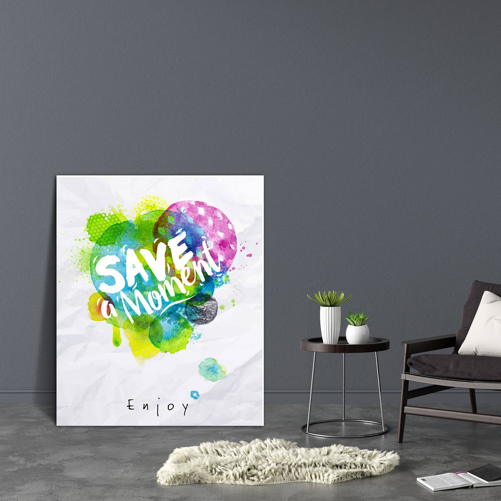 Save The Moment Canvas Painting Synthetic Frame-Paintings MDF Framing-AFF_FR-IC 5005429 IC 5005429, Abstract Expressionism, Abstracts, Art and Paintings, Calligraphy, Circle, Decorative, Digital, Digital Art, Drawing, Graphic, Illustrations, Modern Art, Quotes, Semi Abstract, Signs, Signs and Symbols, Splatter, Text, Typography, Watercolour, save, the, moment, canvas, painting, synthetic, frame, abstract, art, artistic, backdrop, background, banner, blue, bright, brush, calligraphic, card, color, creative, 