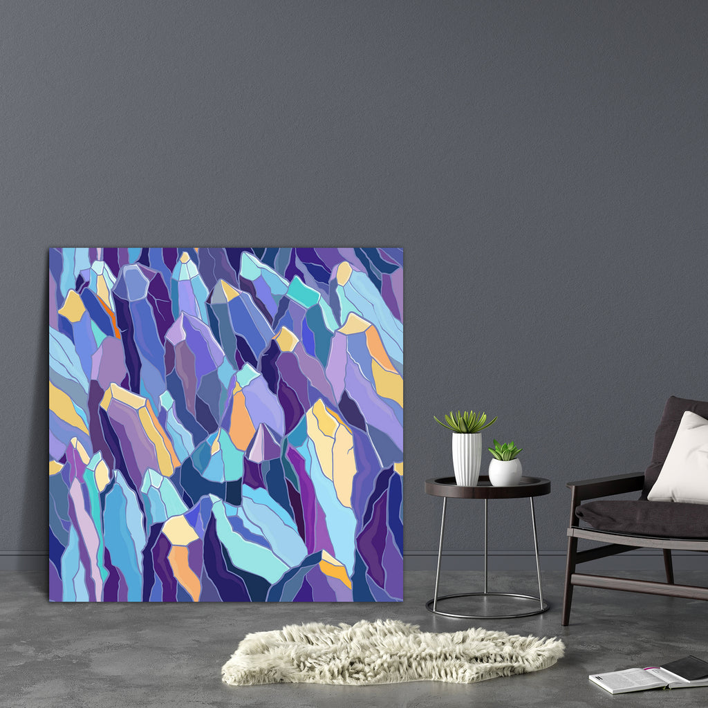 Crystal Pattern Canvas Painting Synthetic Frame-Paintings MDF Framing-AFF_FR-IC 5005440 IC 5005440, Abstract Expressionism, Abstracts, Art and Paintings, Diamond, Digital, Digital Art, Geometric, Geometric Abstraction, Graphic, Illustrations, Inspirational, Marble and Stone, Modern Art, Motivation, Motivational, Nature, Patterns, Scenic, Semi Abstract, Signs, Signs and Symbols, Triangles, crystal, pattern, canvas, painting, synthetic, frame, abstract, art, backdrop, background, banner, beauty, cosmic, creat