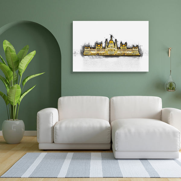 The Hungarian Parliament Building, Hungary D1 Canvas Painting Synthetic Frame-Paintings MDF Framing-AFF_FR-IC 5005448 IC 5005448, Ancient, Architecture, Art and Paintings, Automobiles, Cities, City Views, Culture, Drawing, Ethnic, Gothic, Historical, Landmarks, Landscapes, Medieval, Paintings, People, Places, Scenic, Skylines, Traditional, Transportation, Travel, Tribal, Vehicles, Vintage, World Culture, the, hungarian, parliament, building, hungary, d1, canvas, painting, for, bedroom, living, room, enginee
