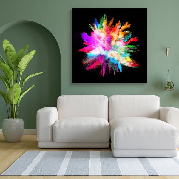 Colorful Artwork D2 Canvas Painting Synthetic Frame-Paintings MDF Framing-AFF_FR-IC 5005455 IC 5005455, Abstract Expressionism, Abstracts, Astronomy, Black, Black and White, Cosmology, Semi Abstract, Signs, Signs and Symbols, Space, Splatter, Stars, White, colorful, artwork, d2, canvas, painting, for, bedroom, living, room, engineered, wood, frame, color, smoke, colors, explosion, background, powder, colourful, burst, abature, abstract, ash, blackbackground, blooming, blue, closeup, clouds, cosmic, cosmos, 