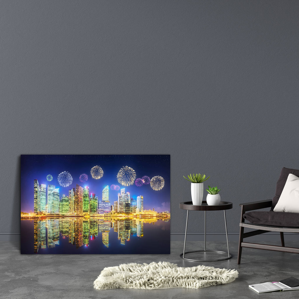 Fireworks In Marina Bay Singapore D1 Canvas Painting Synthetic Frame-Paintings MDF Framing-AFF_FR-IC 5005461 IC 5005461, Architecture, Asian, Automobiles, Business, Christianity, Cities, City Views, Festivals, Festivals and Occasions, Festive, God Ram, Hinduism, Landscapes, Modern Art, Panorama, Scenic, Skylines, Stars, Sunsets, Transportation, Travel, Urban, Vehicles, fireworks, in, marina, bay, singapore, d1, canvas, painting, synthetic, frame, anniversary, asia, beautiful, building, celebration, christma