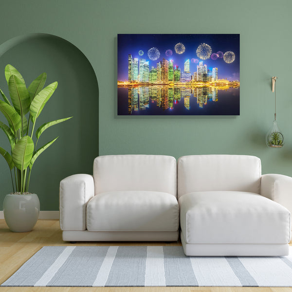 Fireworks In Marina Bay Singapore D1 Canvas Painting Synthetic Frame-Paintings MDF Framing-AFF_FR-IC 5005461 IC 5005461, Architecture, Asian, Automobiles, Business, Christianity, Cities, City Views, Festivals, Festivals and Occasions, Festive, God Ram, Hinduism, Landscapes, Modern Art, Panorama, Scenic, Skylines, Stars, Sunsets, Transportation, Travel, Urban, Vehicles, fireworks, in, marina, bay, singapore, d1, canvas, painting, for, bedroom, living, room, engineered, wood, frame, anniversary, asia, beautif