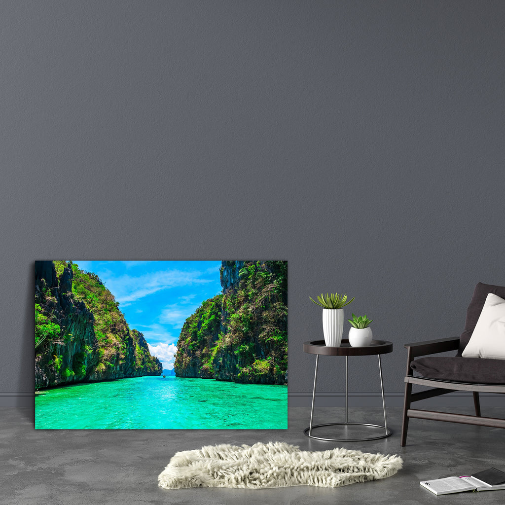 Tropical Landscape In Palawan, Philippines Canvas Painting Synthetic Frame-Paintings MDF Framing-AFF_FR-IC 5005481 IC 5005481, Automobiles, Boats, Landmarks, Landscapes, Mountains, Nature, Nautical, Places, Scenic, Transportation, Travel, Tropical, Vehicles, landscape, in, palawan, philippines, canvas, painting, synthetic, frame, beautiful, el, nido, relax, journey, summer, adventure, boat, calm, cliff, coast, cruise, desert, destination, dream, exotic, freedom, getaway, idyllic, island, lagoon, landmark, l