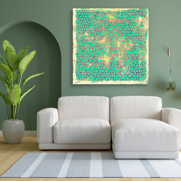 Abstract Artwork D224 Canvas Painting Synthetic Frame-Paintings MDF Framing-AFF_FR-IC 5005506 IC 5005506, Abstract Expressionism, Abstracts, Ancient, Art and Paintings, Countries, Historical, Illustrations, Medieval, Patterns, Retro, Semi Abstract, Signs, Signs and Symbols, Stripes, Vintage, abstract, artwork, d224, canvas, painting, for, bedroom, living, room, engineered, wood, frame, ad, aged, aging, antique, art, backdrop, background, blur, border, brown, color, country, cyan, decor, design, distressed, 
