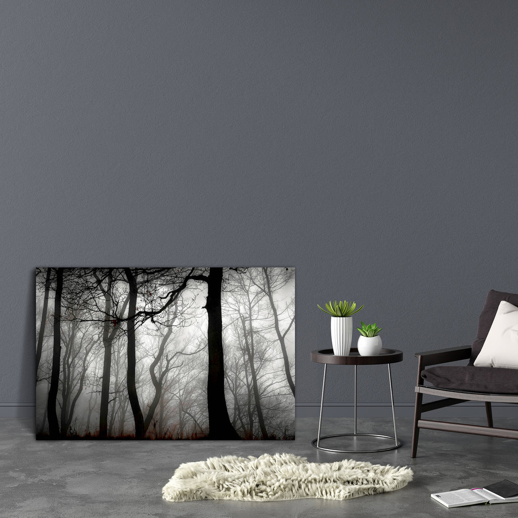 Autumn Day Canvas Painting Synthetic Frame-Paintings MDF Framing-AFF_FR-IC 5005515 IC 5005515, Automobiles, Black, Black and White, Landscapes, Nature, Scenic, Seasons, Transportation, Travel, Vehicles, White, Wooden, autumn, day, canvas, painting, synthetic, frame, autumnal, beautiful, branch, enchanted, fairytale, fall, fog, forest, halloween, haloween, huge, landscape, large, leaf, leaves, light, magic, magical, mist, mistery, misty, mysterious, nobody, oak, old, peaceful, season, seasonal, spooky, tall,