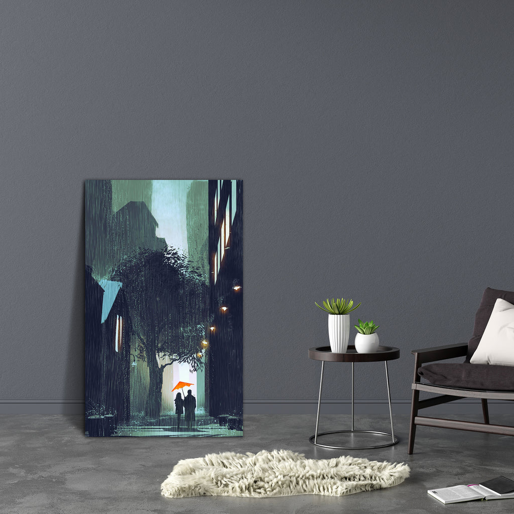 Couple Walking In Raining Street Canvas Painting Synthetic Frame-Paintings MDF Framing-AFF_FR-IC 5005518 IC 5005518, Art and Paintings, Cities, City Views, Illustrations, Love, Nature, Paintings, People, Romance, Scenic, Signs, Signs and Symbols, Urban, Watercolour, couple, walking, in, raining, street, canvas, painting, synthetic, frame, rain, umbrella, romantic, dark, alley, couples, acrylic, art, artistic, artwork, beautiful, building, city, cityscape, color, concept, design, illustration, man, night, oi