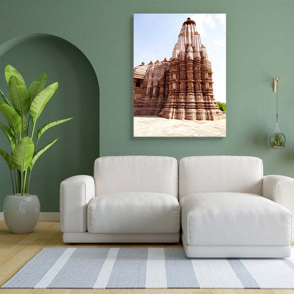 Khajuraho Temples D1 Canvas Painting Synthetic Frame-Paintings MDF Framing-AFF_FR-IC 5005523 IC 5005523, Ancient, Architecture, Indian, Medieval, Spiritual, Vintage, khajuraho, temples, d1, canvas, painting, for, bedroom, living, room, engineered, wood, frame, architectural, artistic, beautiful, creativity, human, imagination, india, magnificent, monuments, mp, peace, spectacular, temple, artzfolio, wall decor for living room, wall frames for living room, frames for living room, wall art, canvas painting, w