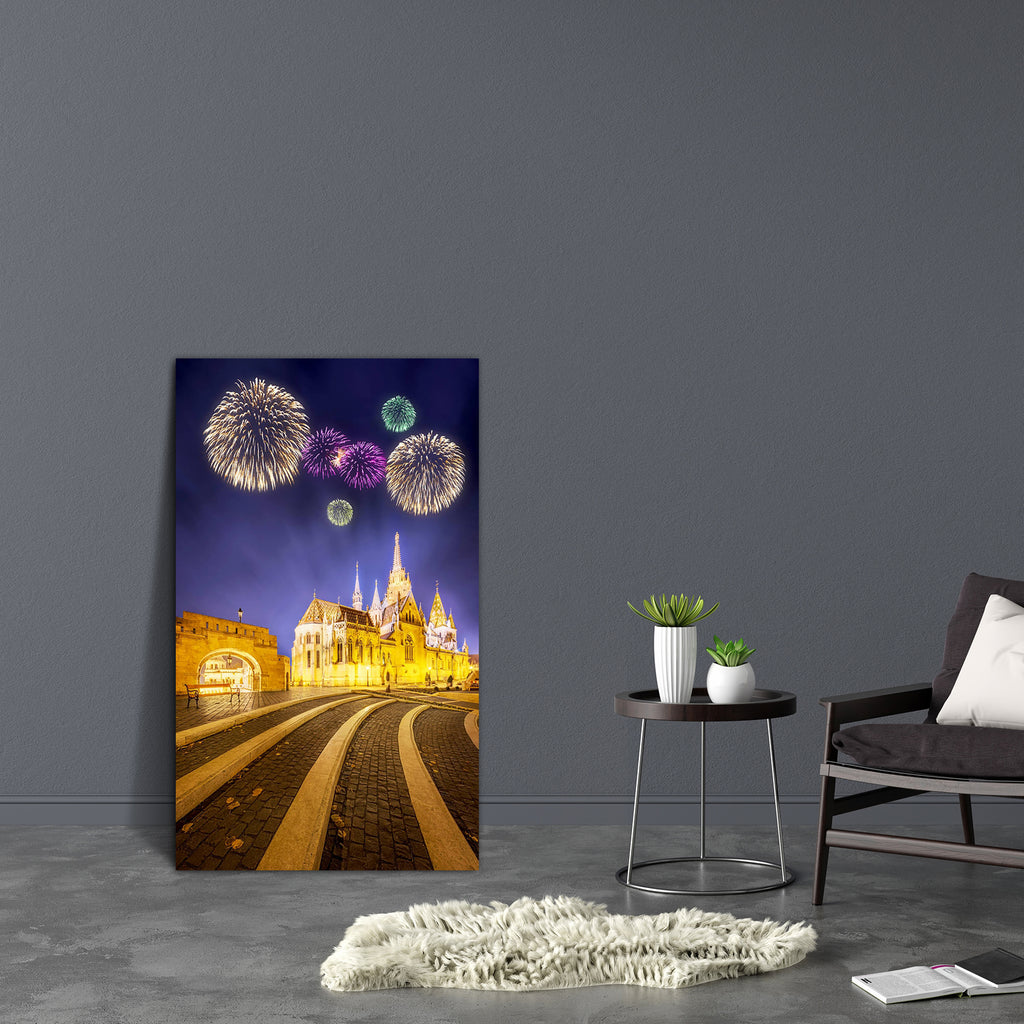 Fireworks Night In Budapest, Hungary Canvas Painting Synthetic Frame-Paintings MDF Framing-AFF_FR-IC 5005534 IC 5005534, Architecture, Automobiles, Christianity, Festivals, Festivals and Occasions, Festive, God Ram, Hinduism, Landmarks, Landscapes, Mountains, Panorama, Places, Scenic, Skylines, Stars, Transportation, Travel, Vehicles, fireworks, night, in, budapest, hungary, canvas, painting, synthetic, frame, anniversary, arch, bastion, beautiful, buda, building, castle, celebration, christmas, church, col