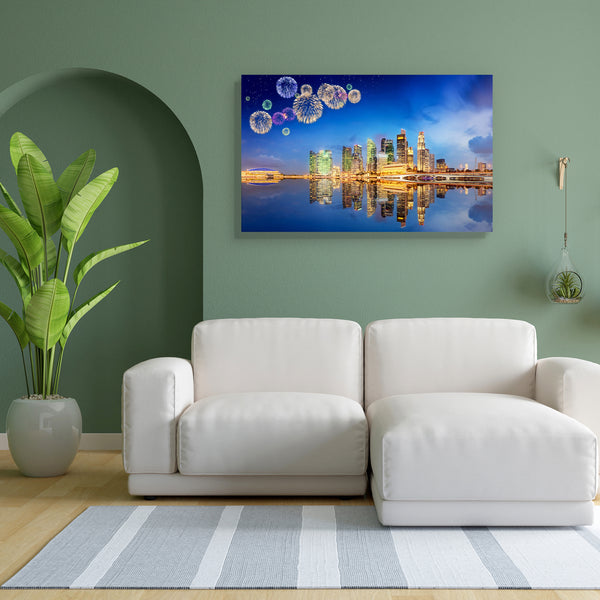 Fireworks In Marina Bay Singapore D3 Canvas Painting Synthetic Frame-Paintings MDF Framing-AFF_FR-IC 5005536 IC 5005536, Architecture, Asian, Automobiles, Business, Christianity, Cities, City Views, Festivals, Festivals and Occasions, Festive, God Ram, Hinduism, Landscapes, Modern Art, Panorama, Scenic, Skylines, Stars, Sunsets, Transportation, Travel, Urban, Vehicles, fireworks, in, marina, bay, singapore, d3, canvas, painting, for, bedroom, living, room, engineered, wood, frame, anniversary, asia, beautif