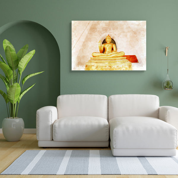 Lord Buddha D16 Canvas Painting Synthetic Frame-Paintings MDF Framing-AFF_FR-IC 5005549 IC 5005549, Architecture, Art and Paintings, Asian, Buddhism, Conceptual, Culture, Decorative, Ethnic, God Buddha, Religion, Religious, Retro, Traditional, Tribal, Watercolour, World Culture, lord, buddha, d16, canvas, painting, for, bedroom, living, room, engineered, wood, frame, art, artwork, asia, background, bangkok, buddhist, colorful, exotic, gold, golden, oriental, ornamental, paint, royal, sculpture, siam, sky, s