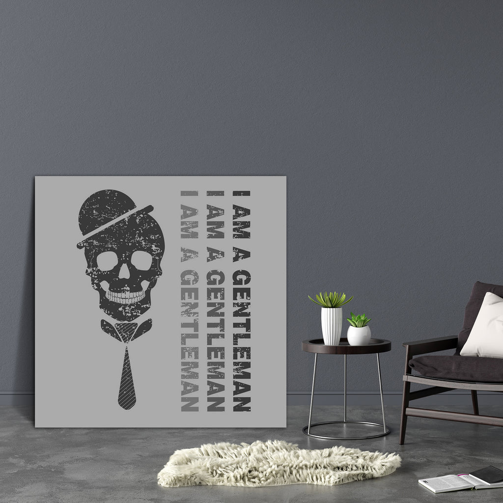 I Am A Gentleman Canvas Painting Synthetic Frame-Paintings MDF Framing-AFF_FR-IC 5005556 IC 5005556, Ancient, Art and Paintings, Comedy, Digital, Digital Art, Graphic, Historical, Humor, Humour, Illustrations, Medieval, Music, Music and Dance, Music and Musical Instruments, Signs, Signs and Symbols, Vintage, i, am, a, gentleman, canvas, painting, synthetic, frame, art, backdrop, background, banner, bowler, boy, clothes, clothing, cranium, creation, design, dress, fun, gag, gray, grunge, hat, illustration, i