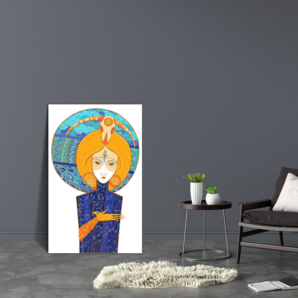 Mother Nature With Plants Clouds Water & Third Eye D2 Canvas Painting Synthetic Frame-Paintings MDF Framing-AFF_FR-IC 5005603 IC 5005603, Animals, Art and Paintings, Astronomy, Birds, Botanical, Cosmology, Culture, Drawing, Ethnic, Fantasy, Floral, Flowers, Illustrations, Nature, Religion, Religious, Scenic, Space, Traditional, Tribal, World Culture, mother, with, plants, clouds, water, third, eye, d2, canvas, painting, synthetic, frame, art, beautiful, bio, bird, birth, blue, branches, brown, colorful, con