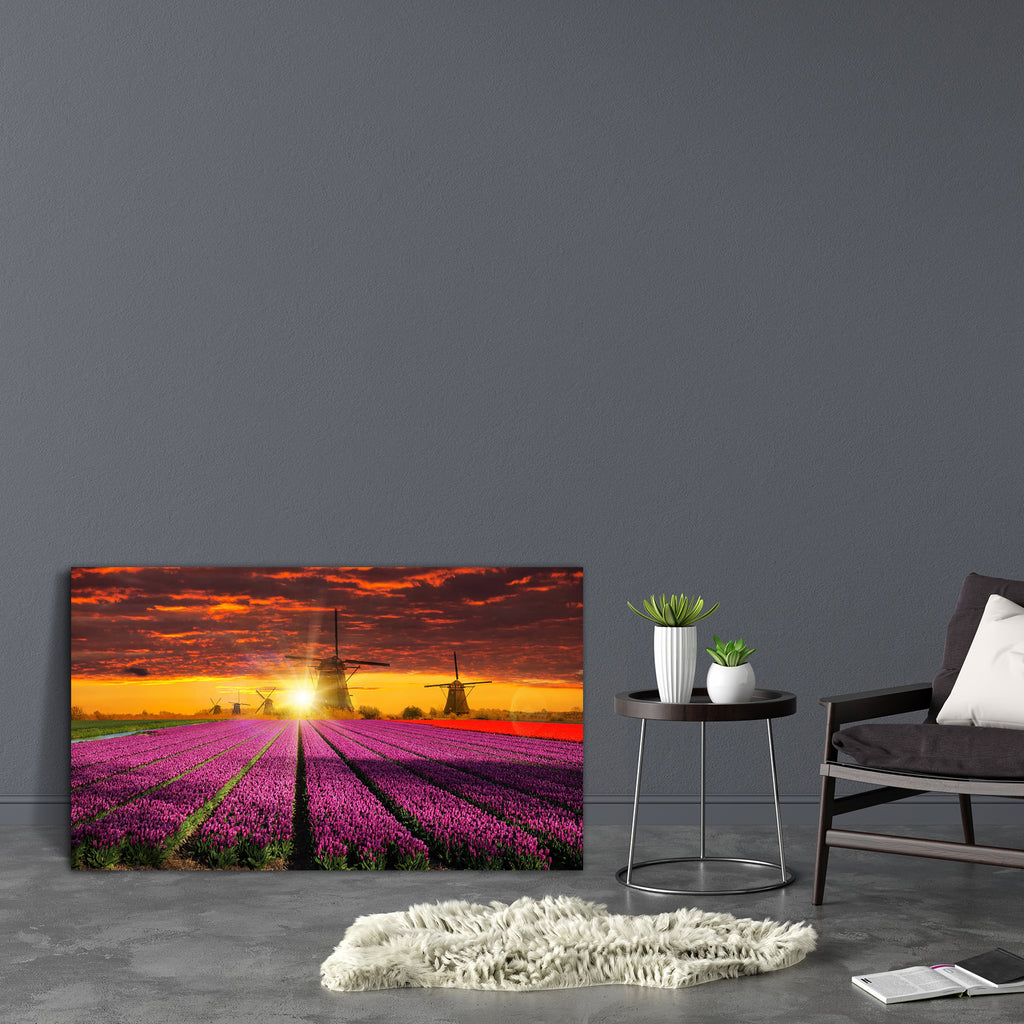 Windmill With Tulip Field Holland D2 Canvas Painting Synthetic Frame-Paintings MDF Framing-AFF_FR-IC 5005634 IC 5005634, Architecture, Automobiles, Botanical, Countries, Culture, Ethnic, Floral, Flowers, Landmarks, Landscapes, Nature, Places, Rural, Scenic, Sunrises, Sunsets, Traditional, Transportation, Travel, Tribal, Vehicles, World Culture, windmill, with, tulip, field, holland, d2, canvas, painting, synthetic, frame, agriculture, blossom, blue, cloud, country, countryside, dutch, energy, environmental,