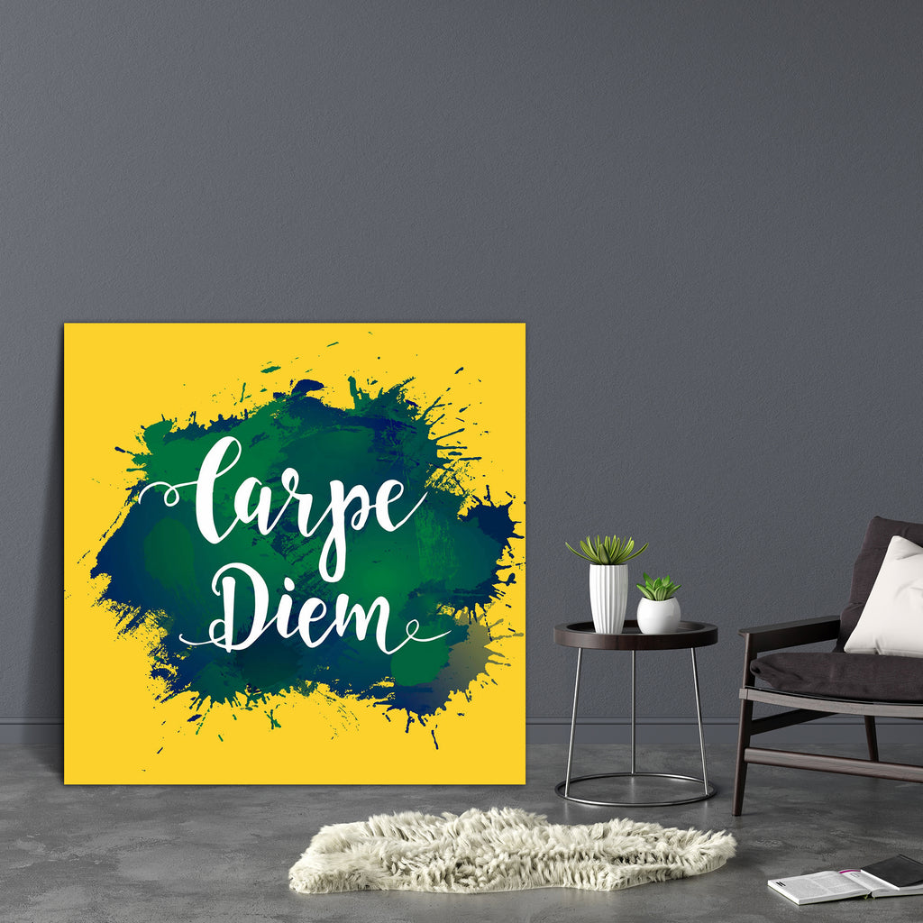 Carpe Diem Typography Canvas Painting Synthetic Frame-Paintings MDF Framing-AFF_FR-IC 5005655 IC 5005655, Art and Paintings, Calligraphy, Digital, Digital Art, Gouache, Graphic, Illustrations, Inspirational, Motivation, Motivational, Quotes, Signs, Signs and Symbols, Sketches, Text, Typography, Watercolour, carpe, diem, canvas, painting, synthetic, frame, acrylic, art, background, brush, calligraphic, capture, catch, concept, creative, day, design, drawn, grunge, hand, handwritten, illustration, ink, isolat