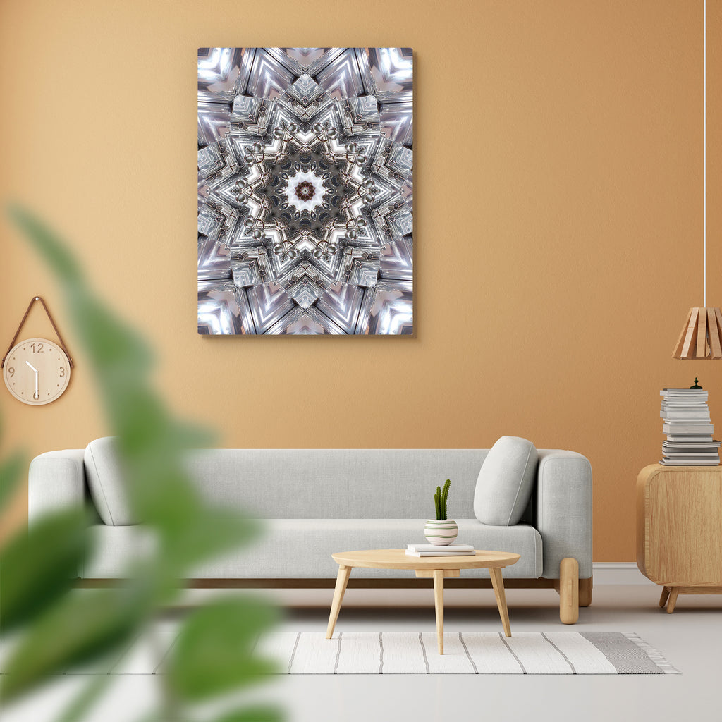 Abstract Kaleidoscopic Art Peel & Stick Vinyl Wall Sticker - Laminated Wall Stickers - ArtzFolio.com