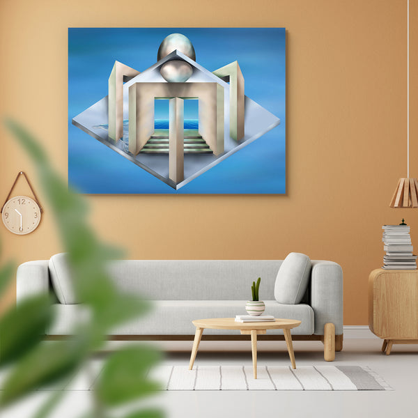Art Deco Style Peel & Stick Vinyl Wall Sticker-Laminated Wall Stickers-ART_VN_UN-IC 5005704 IC 5005704, Architecture, Art and Paintings, Art Deco, Conceptual, Geometric, Geometric Abstraction, Illustrations, Paintings, Perspective, Surrealism, art, deco, style, peel, stick, vinyl, wall, sticker, for, home, decoration, escher, angles, angular, artwork, blue, construct, dali, distorted, dream, dreamscape, egg, illustration, imagination, impossible, inside, out, morph, original, painting, pillars, pool, puzzle