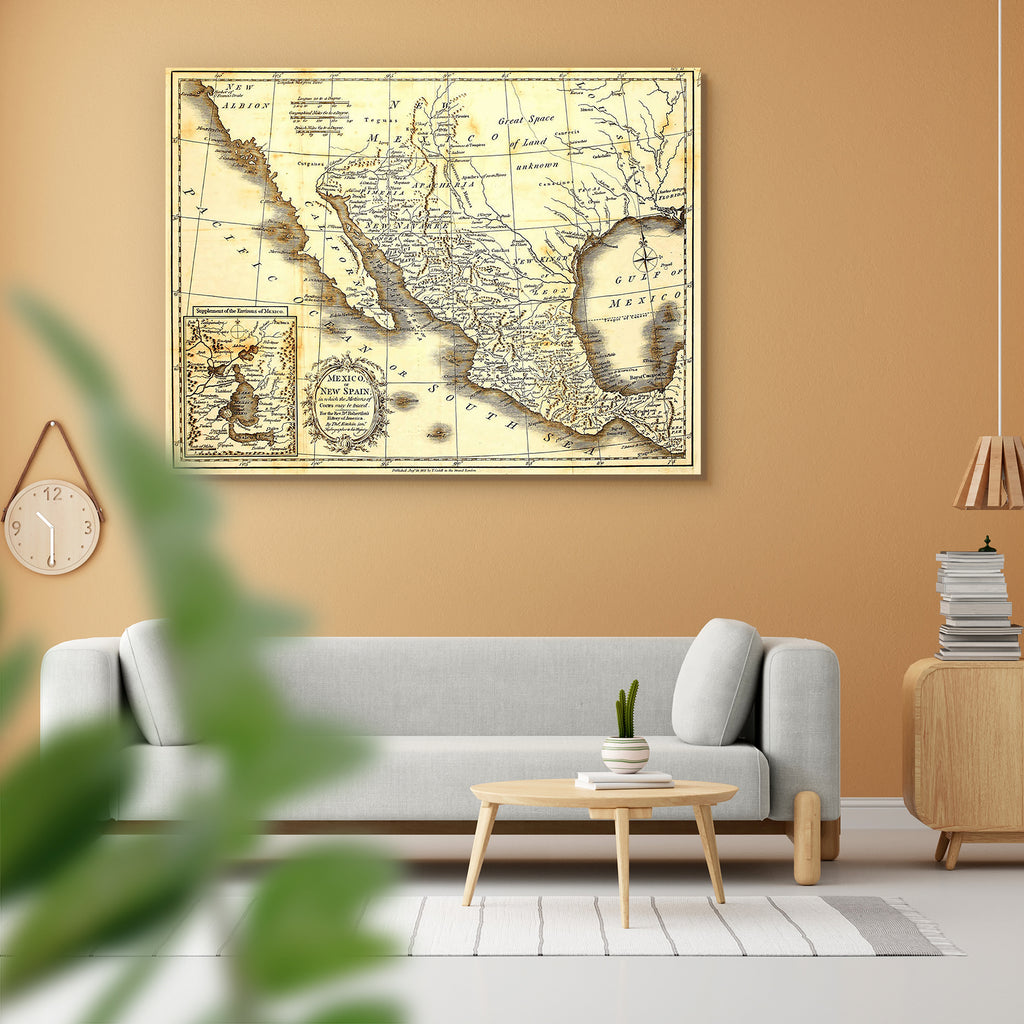 Antique Map Of Mexico 1821 Peel & Stick Vinyl Wall Sticker-Laminated Wall Stickers-ART_VN_UN-IC 5005709 IC 5005709, American, Ancient, Art and Paintings, Automobiles, Digital, Digital Art, Graphic, Historical, Maps, Medieval, Mexican, Printed, Transportation, Travel, Vehicles, Vintage, antique, map, of, mexico, 1821, peel, stick, vinyl, wall, sticker, old, aged, america, art, atlas, background, backgrounds, detail, early, ephemera, exploration, geographic, geographical, geography, globe, original, paper, pr