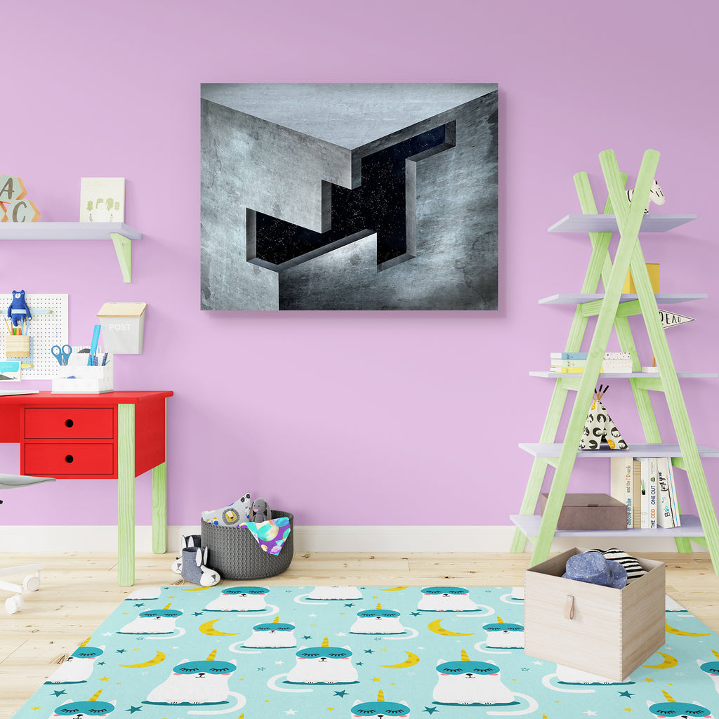 Impossible Geometric Shape Peel & Stick Vinyl Wall Sticker-Laminated Wall Stickers-ART_VN_UN-IC 5005718 IC 5005718, Art and Paintings, Geometric, Geometric Abstraction, Illustrations, Perspective, Space, Stars, Surrealism, impossible, shape, peel, stick, vinyl, wall, sticker, paradox, angular, art, bizarre, cell, cement, concept, corner, dream, escape, illusion, imagination, magic, opening, portal, puzzle, room, sky, square, strange, surreal, artzfolio, wall sticker, wall stickers, wallpaper sticker, wall s