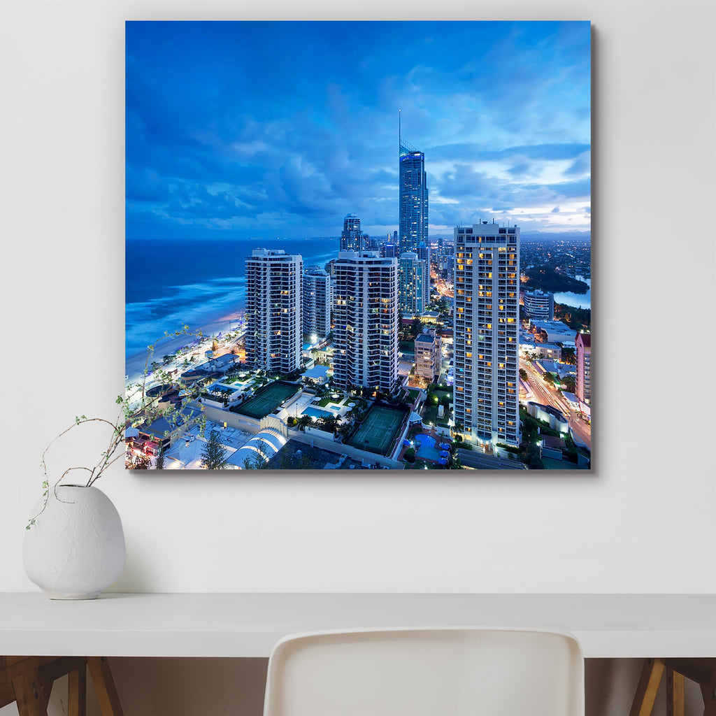 Modern City At Dusk, Gold Coast, Australia Peel & Stick Vinyl Wall Sticker-Laminated Wall Stickers-ART_VN_UN-IC 5005736 IC 5005736, Architecture, Cities, City Views, Landmarks, Landscapes, Modern Art, Places, Scenic, Skylines, Urban, modern, city, at, dusk, gold, coast, australia, peel, stick, vinyl, wall, sticker, aerial, apartment, beach, blue, building, center, cityscape, cloud, district, downtown, lamp, landmark, light, metropolis, metropolitan, midtown, new, night, ocean, queensland, roof, scene, sky, 