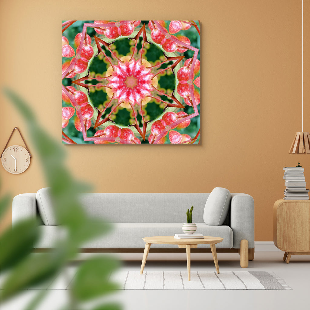 Red & Green Star Peel & Stick Vinyl Wall Sticker-Laminated Wall Stickers-ART_VN_UN-IC 5005751 IC 5005751, Abstract Expressionism, Abstracts, Art and Paintings, Circle, Digital, Digital Art, Geometric, Geometric Abstraction, Graphic, Illustrations, Mandala, Modern Art, Patterns, Semi Abstract, red, green, star, peel, stick, vinyl, wall, sticker, abstract, art, artistic, backdrop, background, center, circular, concentric, curve, decor, decoration, fractal, illustration, kaleidoscope, modern, ornamental, patte