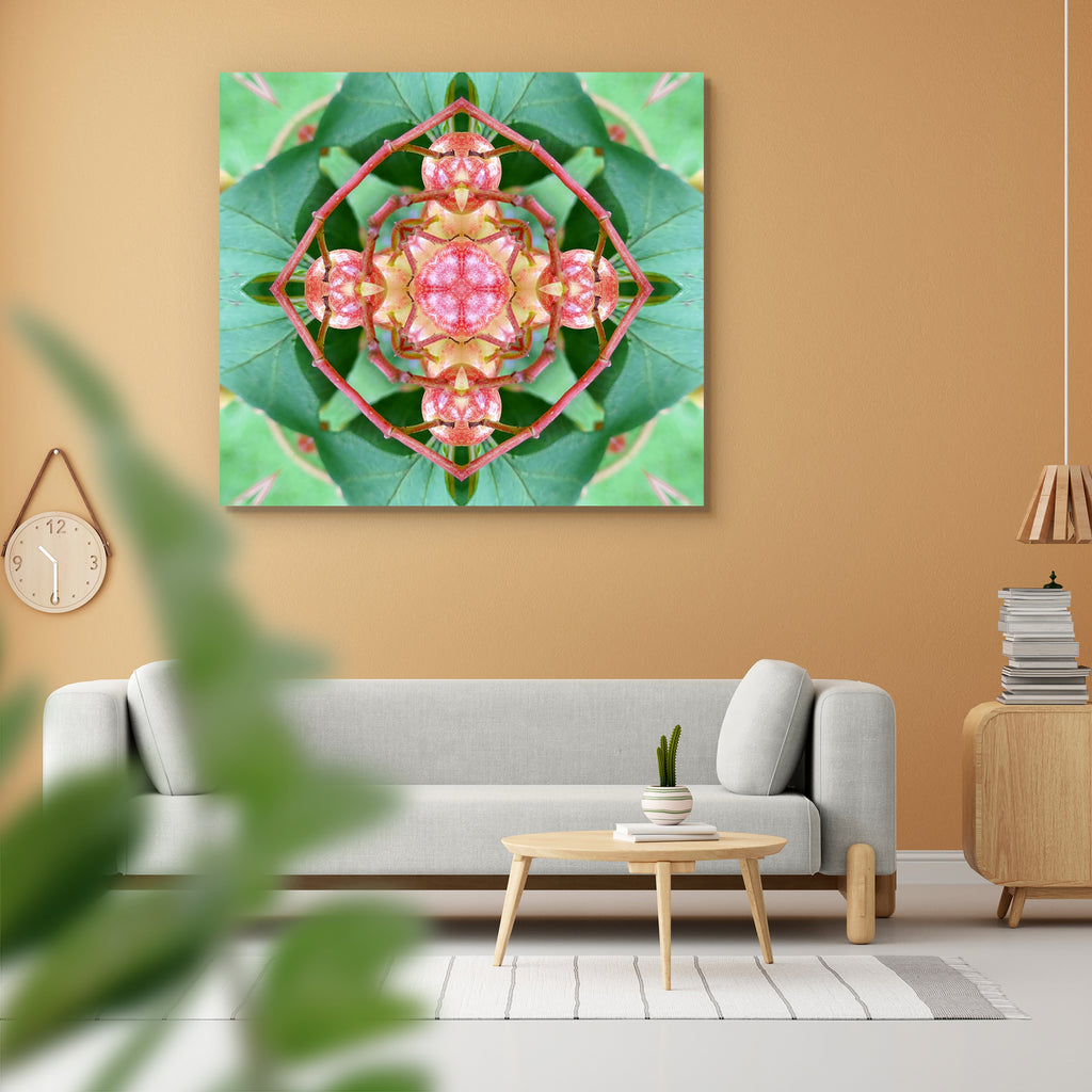 Green & Pink Mandala Peel & Stick Vinyl Wall Sticker-Laminated Wall Stickers-ART_VN_UN-IC 5005753 IC 5005753, Abstract Expressionism, Abstracts, Art and Paintings, Circle, Digital, Digital Art, Geometric, Geometric Abstraction, Graphic, Illustrations, Mandala, Modern Art, Patterns, Semi Abstract, green, pink, peel, stick, vinyl, wall, sticker, abstract, art, artistic, backdrop, background, center, circular, concentric, curve, decor, decoration, fractal, illustration, kaleidoscope, modern, ornamental, patter