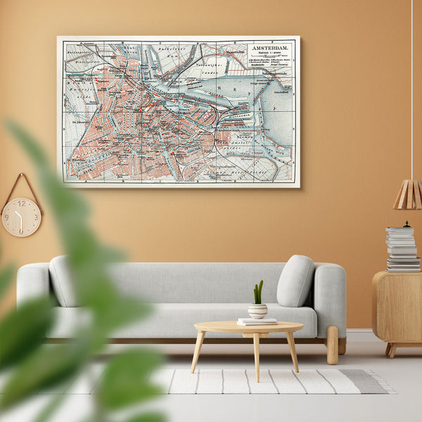 19th Century Map Of Amsterdam City Peel & Stick Vinyl Wall Sticker-Laminated Wall Stickers-ART_VN_UN-IC 5005771 IC 5005771, Abstract Expressionism, Abstracts, Ancient, Automobiles, Cities, City Views, Drawing, Historical, Landmarks, Maps, Medieval, Places, Semi Abstract, Transportation, Travel, Vehicles, Vintage, 19th, century, map, of, amsterdam, city, peel, stick, vinyl, wall, sticker, for, home, decoration, abstract, background, blocks, capital, colors, detail, detailed, dutch, europe, explore, history, 