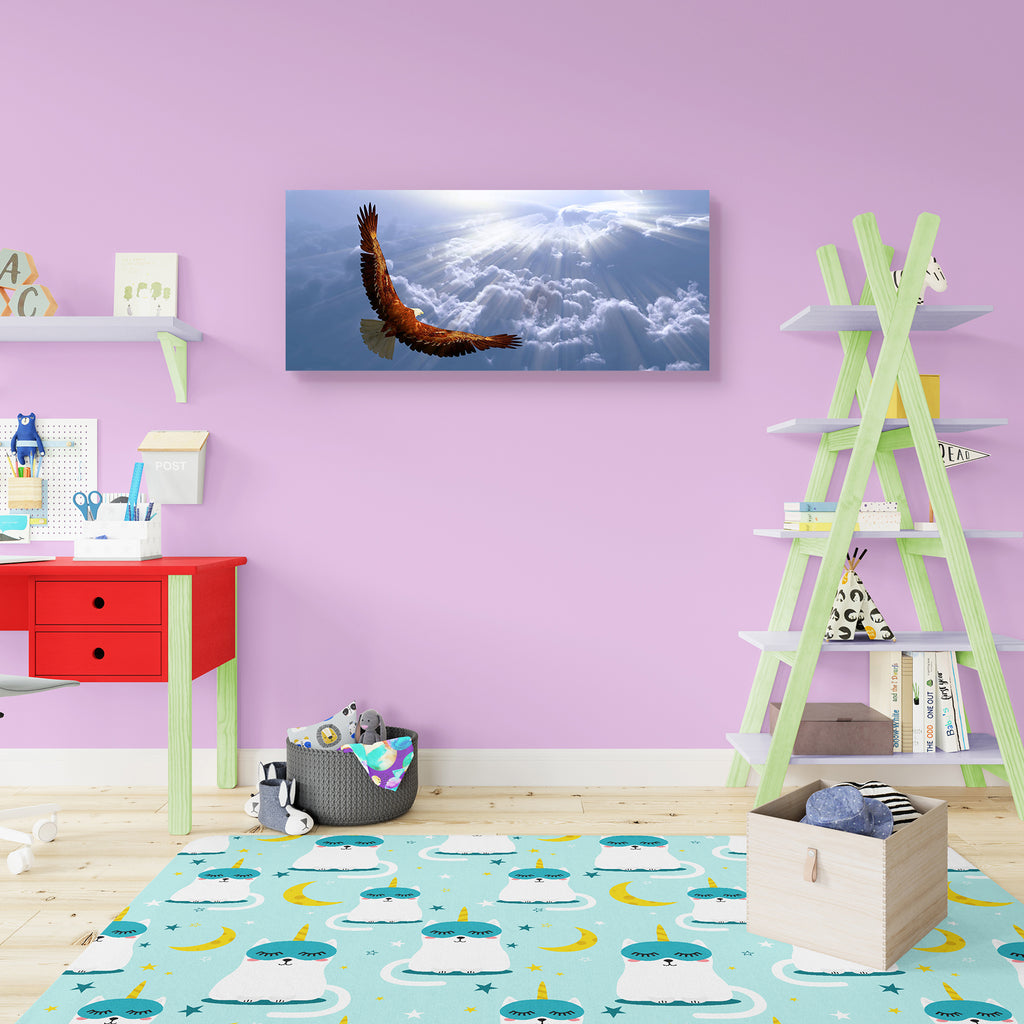 Eagle In Flight Above Tyhe Clouds Peel & Stick Vinyl Wall Sticker-Laminated Wall Stickers-ART_VN_UN-IC 5005783 IC 5005783, American, Birds, Black and White, Landscapes, Nature, Scenic, Signs, Signs and Symbols, Sunrises, Sunsets, Symbols, White, Wildlife, eagle, in, flight, above, tyhe, clouds, peel, stick, vinyl, wall, sticker, flying, eagles, bald, soaring, bird, hawk, air, america, background, backgrounds, beam, beauty, cloud, concept, day, design, dream, fly, free, freedom, grace, heaven, heavenly, high